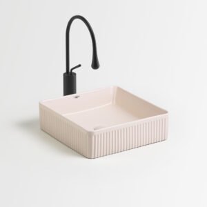 Luma Basin - 41.5 x 41.5 x 10mm - Light Grey